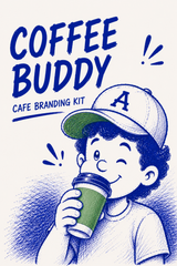 Coffee Buddy Café Branding Kit