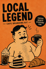 Local Legend Café Branding Kit