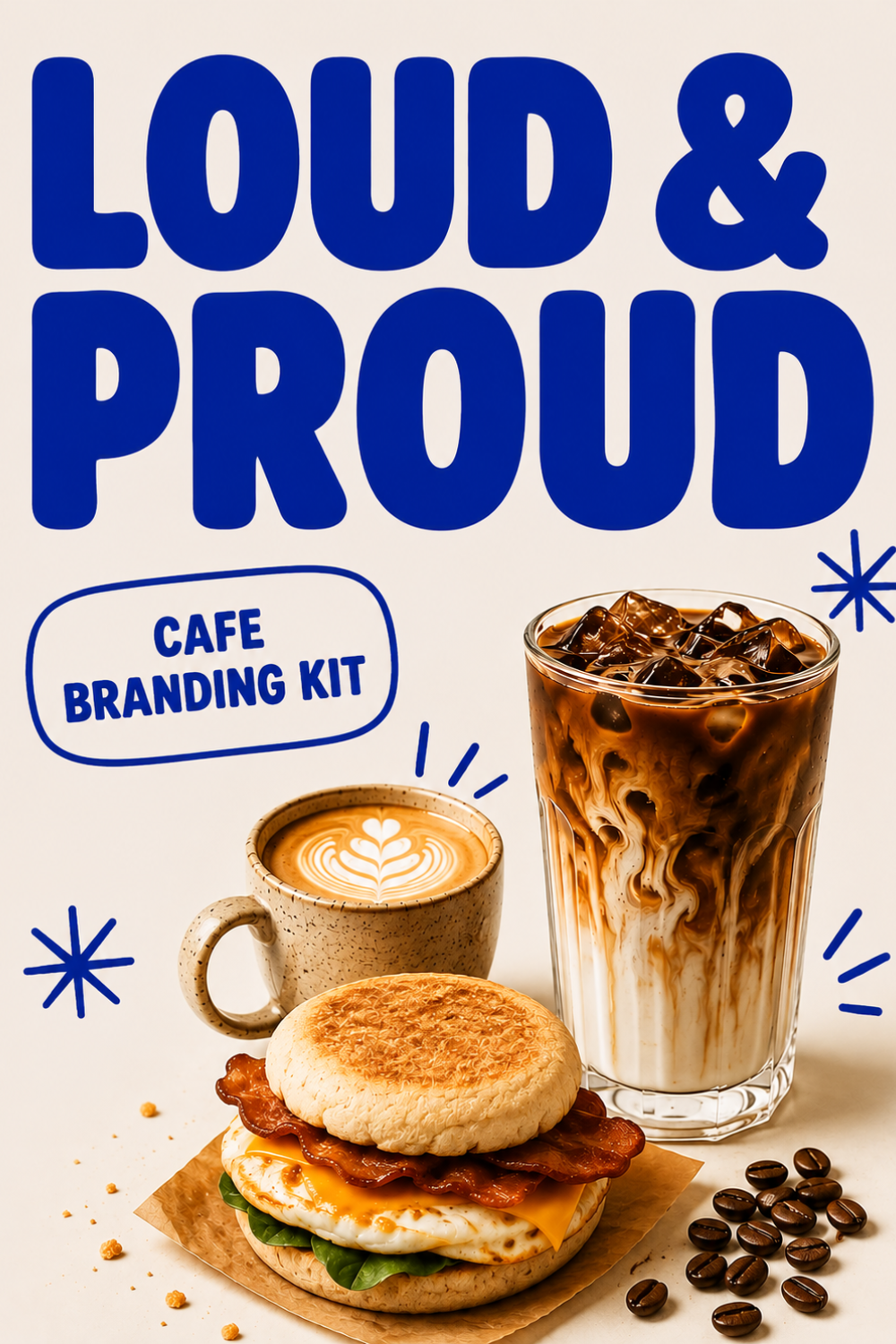 Loud & Proud Café Branding Kit