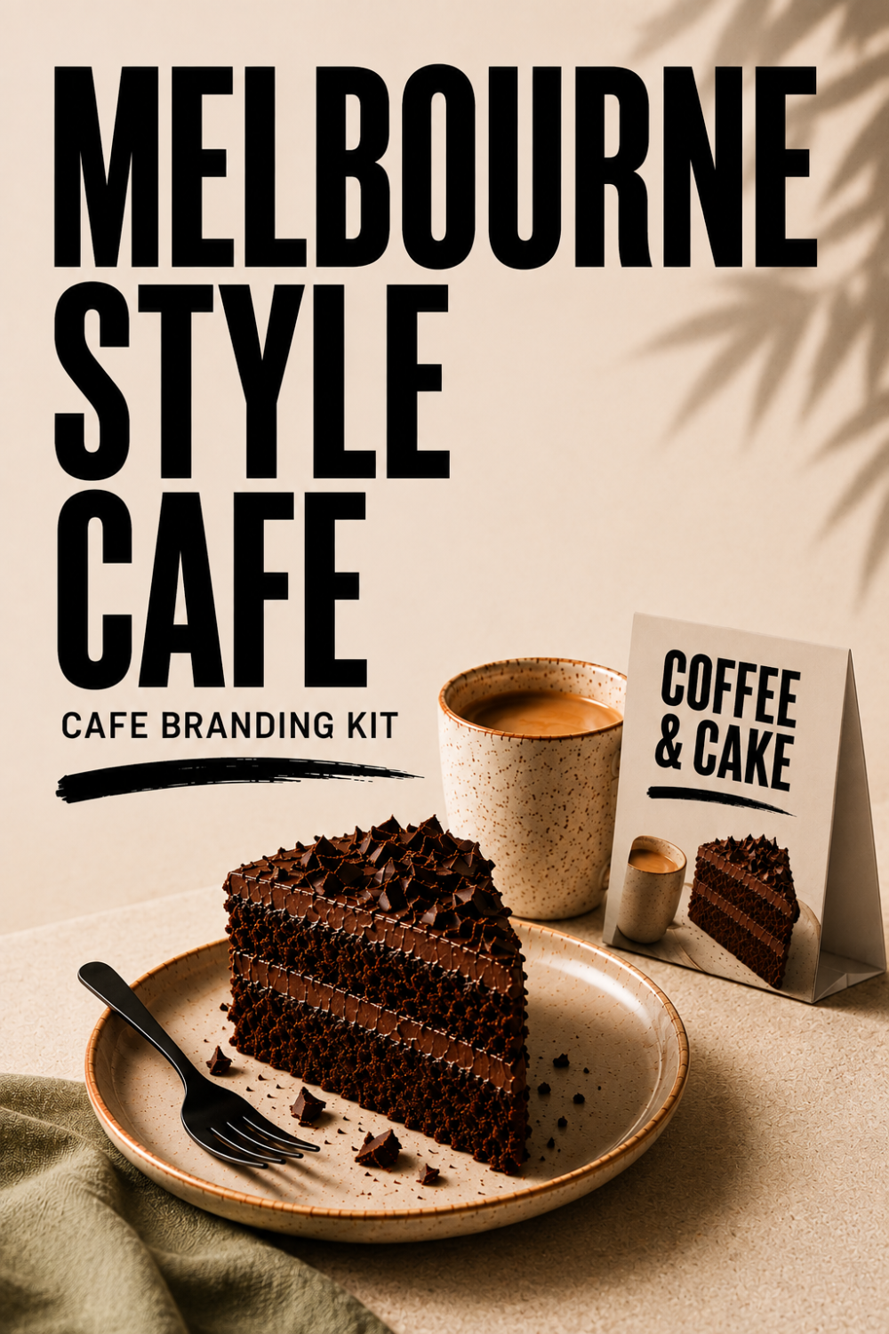 Melbourne Style Café Branding Kit