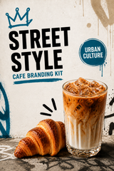 Street Style Café Branding Kit